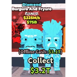 Diamond Burguro and Fryuro $225M/s