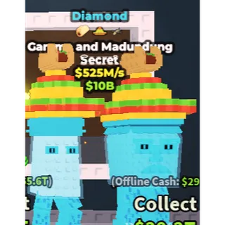 Diamond Garama and Madundung $525M/s