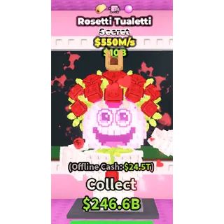 Rosetti Tualetti $550M/s