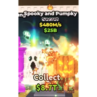 Spooky and Pumpky $480M/s