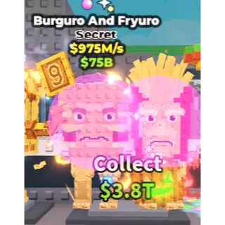 Burguro and Fryuro $975M/s