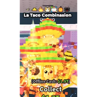 Gold La Taco Combinasion $1.1B/s