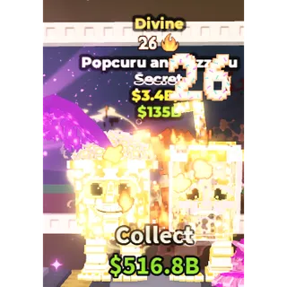 Divine Popcuru and Fizzuru $3.4B/s