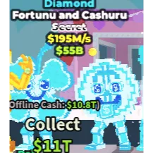 Diamond Fortunu and Cashuru $195M/s