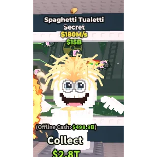 Spaghetti Tualetti $180M/s