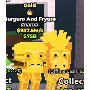 Gold Burguro And Fryuro $937.5M/s