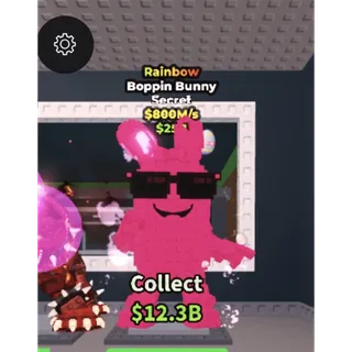 Rainbow Boppin Bunny $800M/s !!!RARE!!!