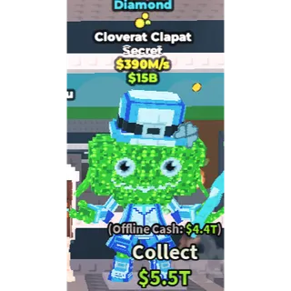 Diamond Cloverat Clapat $390M/s