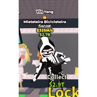 Yin Yang Mieteteira Bicicleteira $325M/s