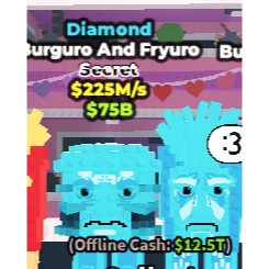 Diamond Burguro And Fryuro $225M/s