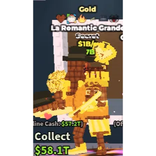 Gold La Romantic Grande $1B/s