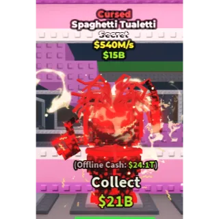 Cursed Spaghetti Tualetti $540M/s