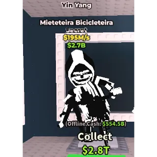 Yin Yang Mieteteira Bicicleteira 