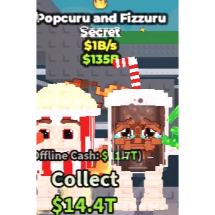 Popcuru and Fizzuru $1B/s