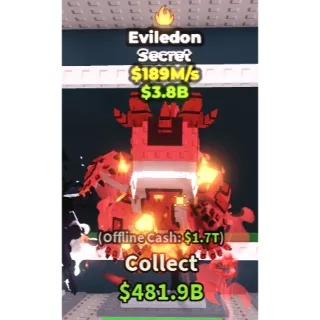 Eviledon $189M/s