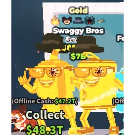Gold Swaggy Bros $850M/s