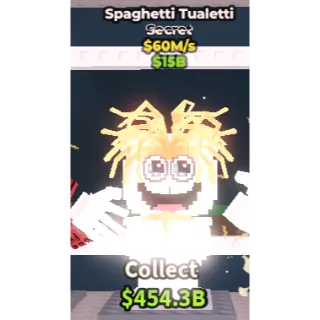 Steal a Brainrot Spaghetti Tualetti 60M/s