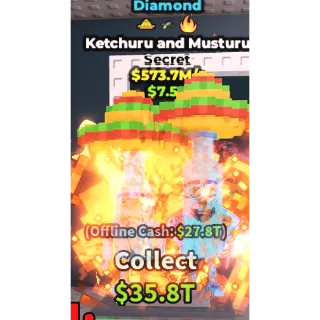 Diamond Ketchuru and Musturu $573.7M/s