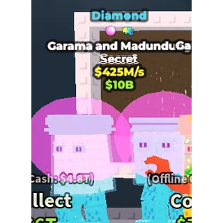 Diamond Garama and Madundung $425M/s