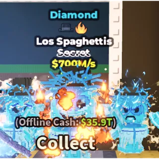 Diamond Los Spaghettis $700M/s