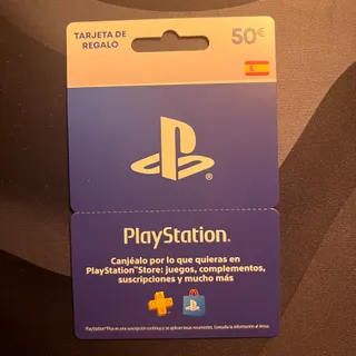€50.00 EUR PlayStation Spain
