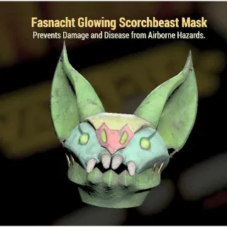 Fasnacht Glowing Scorchbeast Mask