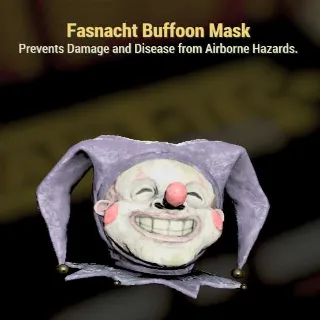 Fasnacht Buffoon Mask