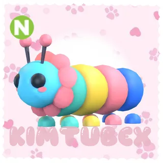 neon gumball caterpillar
