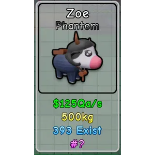 Zoe - hatch a cow