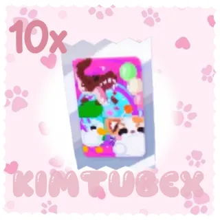 10x sugar fest sticker packs 2026