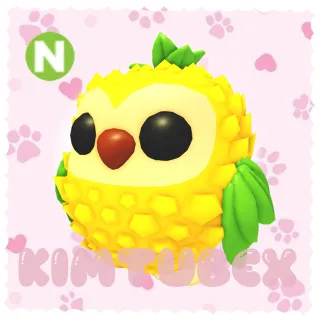 neon pineapple owl