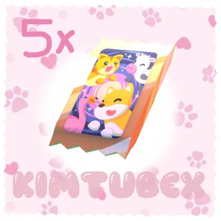 5x premium sticker packs