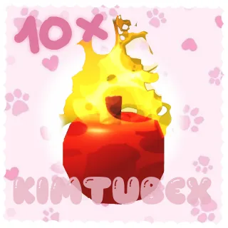10X fire horse apples