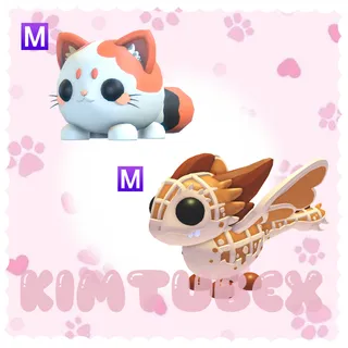 mega mochi meow + mega waffle wyrm