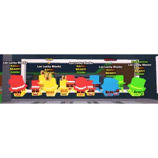 x10 Los Lucky Block Deal Steal A Brainrot