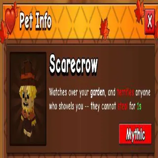 Scarecrow Grow A Garden 2