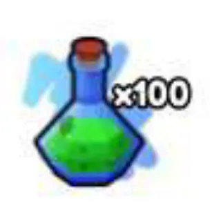 x100 Mega Luck Potion Brainrot Evolution