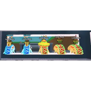 10x Taco Lucky Block Steal A Brainrot