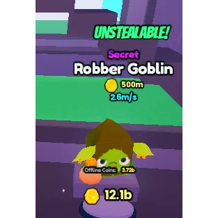 Steal A Pet Secret Robber Goblin