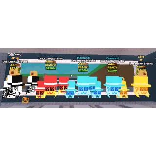 x10 Los Lucky Block Steal A Brainrot