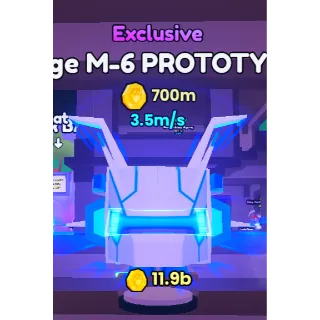 Steal A Pet Huge M-6 Protoype