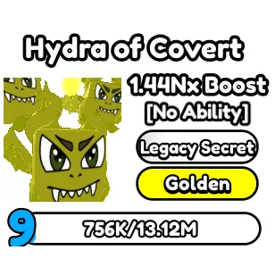 Gold Hydra of Convert - Pet Racer Simulator | Best Deal ✅