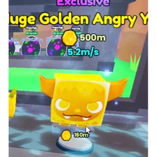 Steal A Pet Huge Golden Angry Yeti