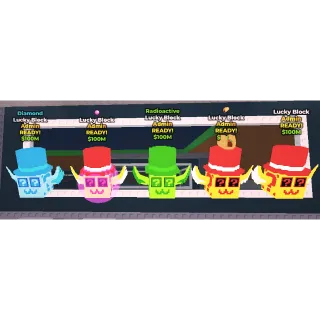 x10 Admin Lucky Block Steal A Brainrot