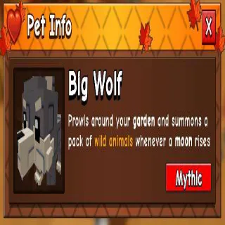 Big Wolf Grow A Garden 2