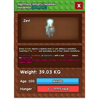 Semi Huge Ghostly Headless Horseman