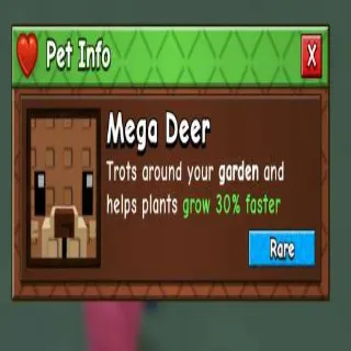 Mega Deer Grow A Garden 2