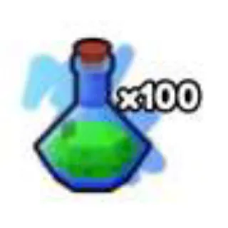 x100 Mega Luck Potion Brainrot Evolution