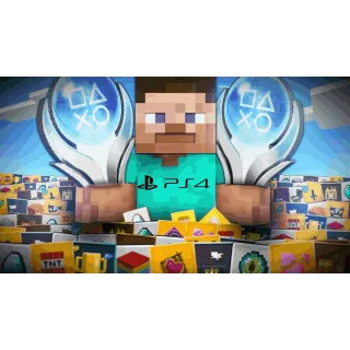 I Will Get You Minecraft Platinum In PS4