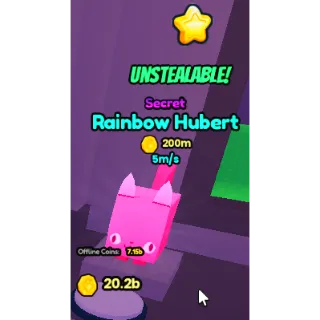 Steal A Pet Secret Rainbow Hubert